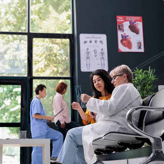 Healthcare professionals at Sirisanda Hospital